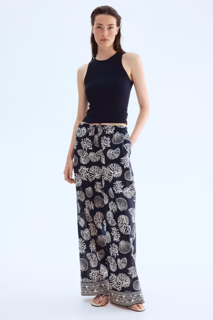 Cotton jersey leggings - Image 2
